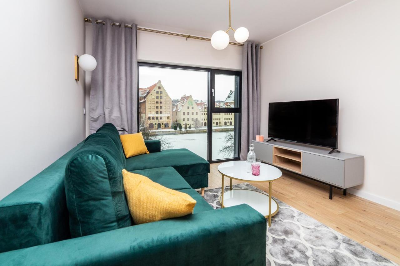 Pobookowane River View Apartments Gdansk Exterior photo
