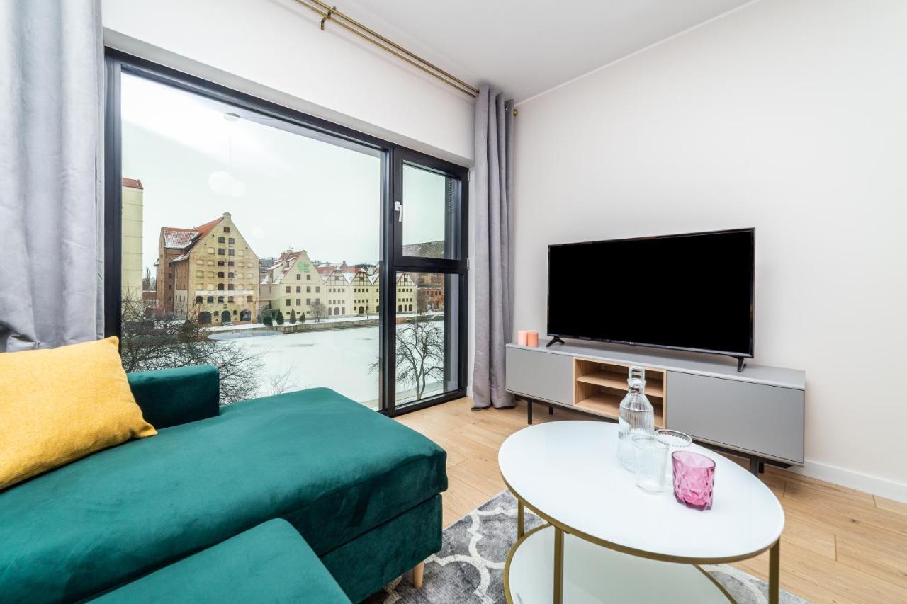 Pobookowane River View Apartments Gdansk Exterior photo