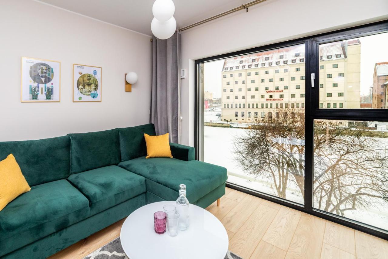 Pobookowane River View Apartments Gdansk Exterior photo