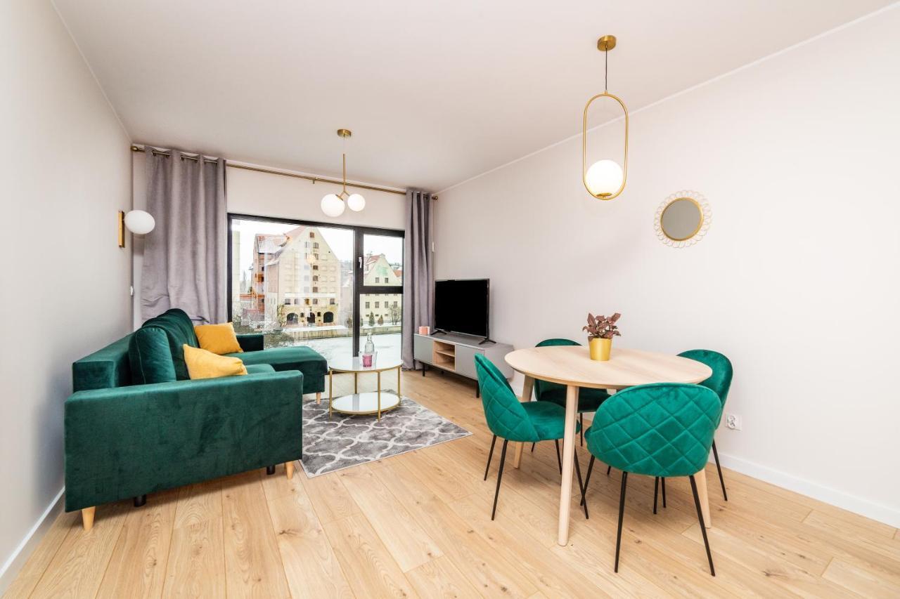 Pobookowane River View Apartments Gdansk Exterior photo