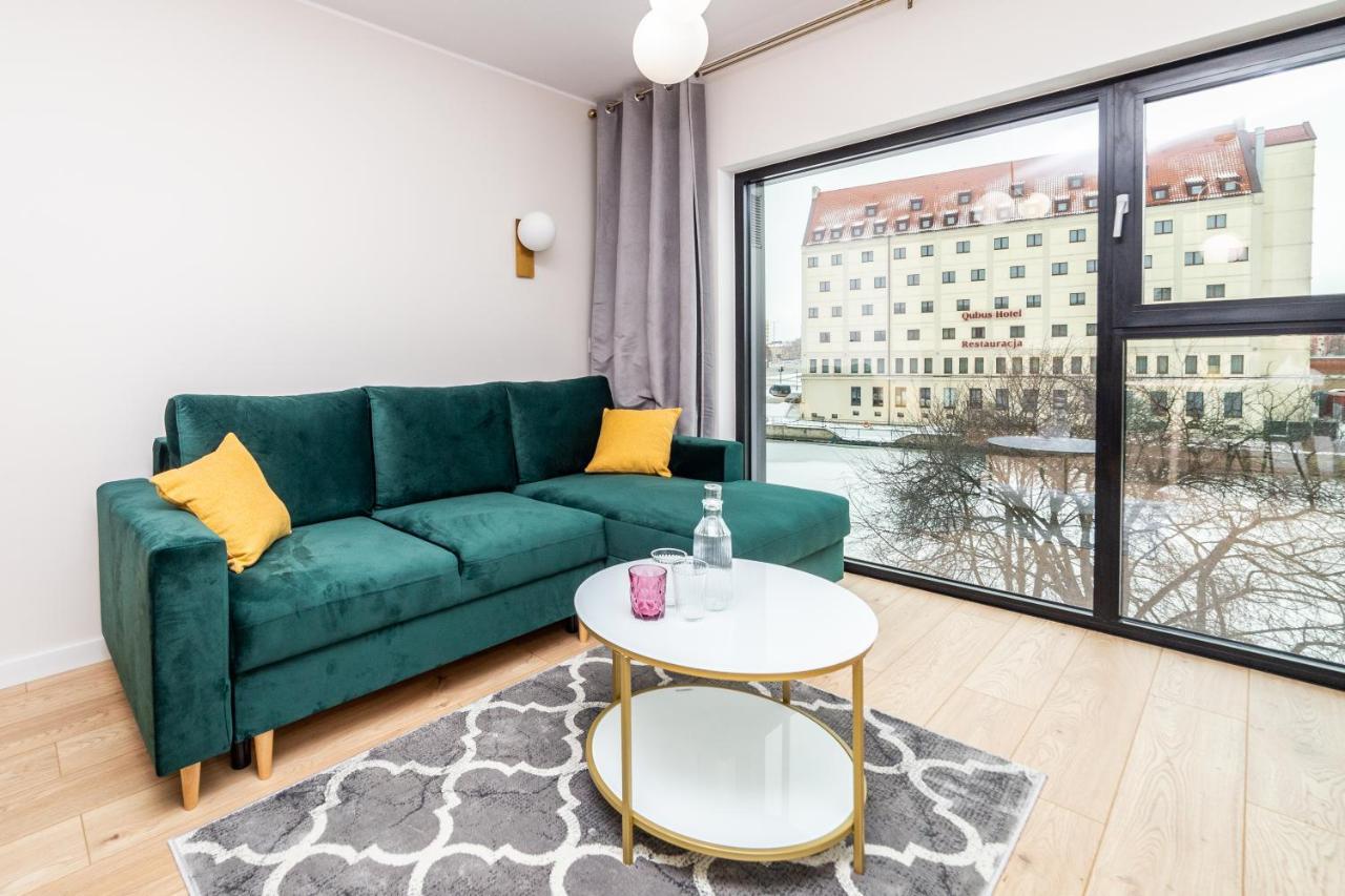 Pobookowane River View Apartments Gdansk Exterior photo
