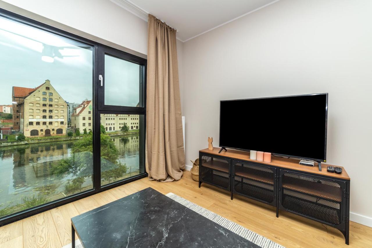 Pobookowane River View Apartments Gdansk Exterior photo