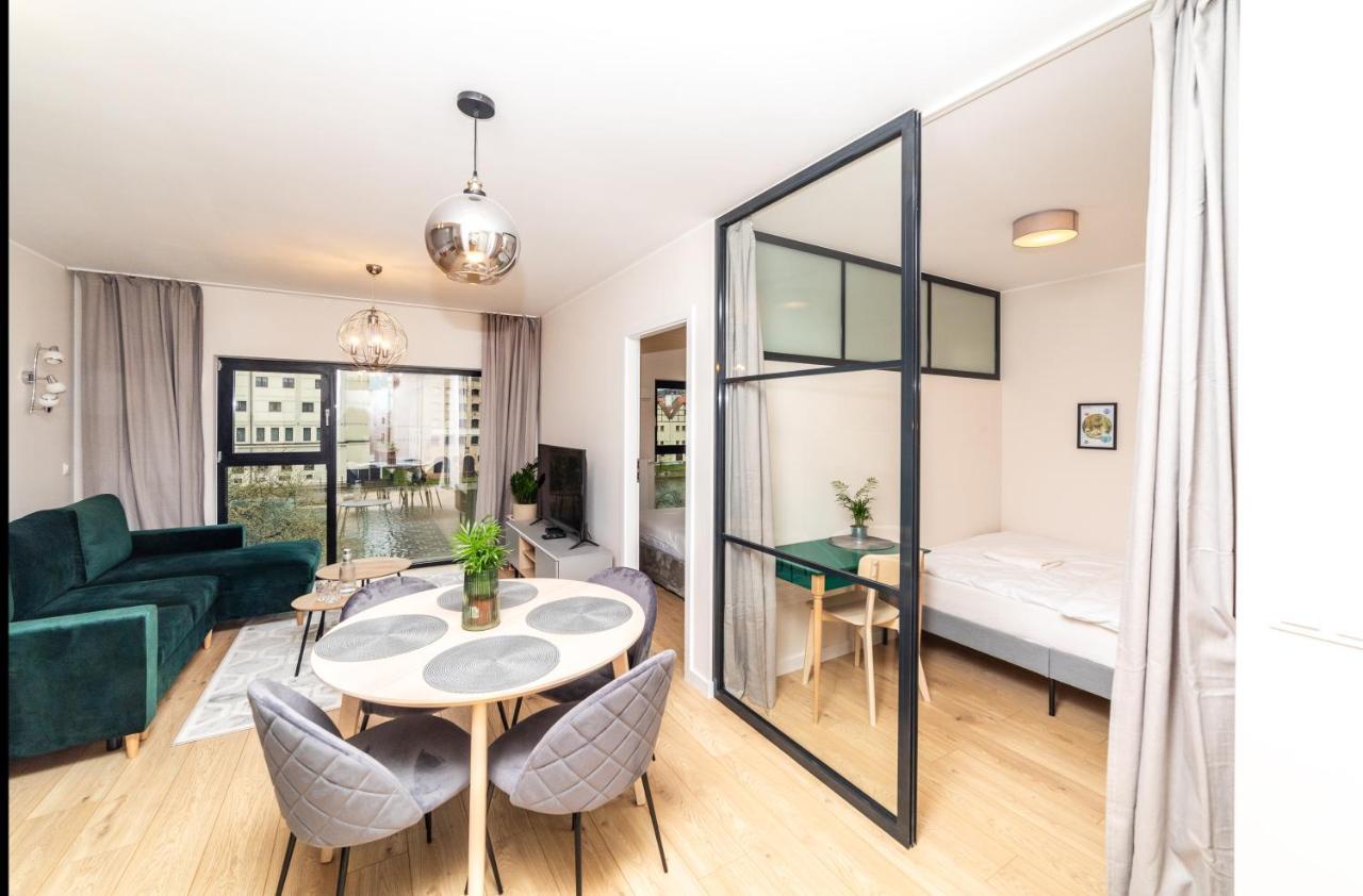 Pobookowane River View Apartments Gdansk Exterior photo